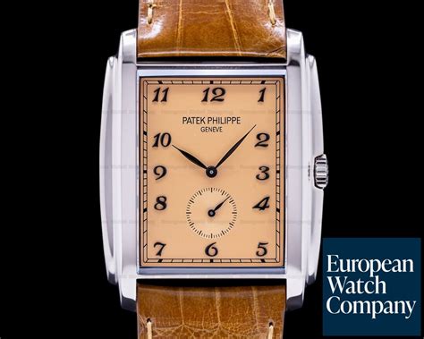 Patek Philippe Gondolo Manual Hand Wind 30mm 18k White 